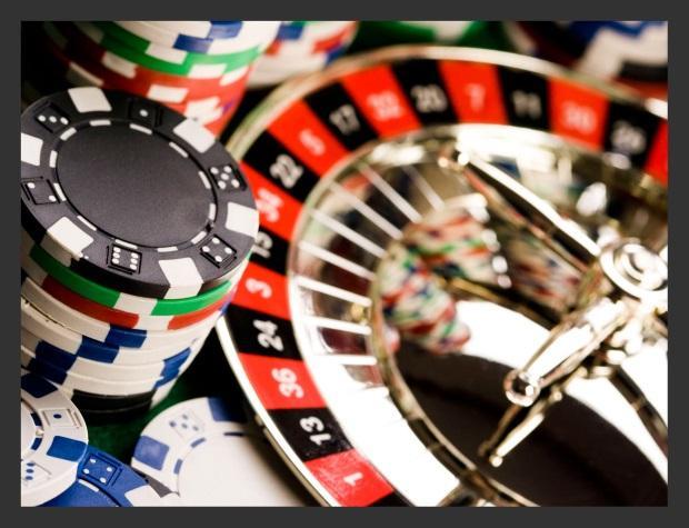 Roulette mit Casinochips