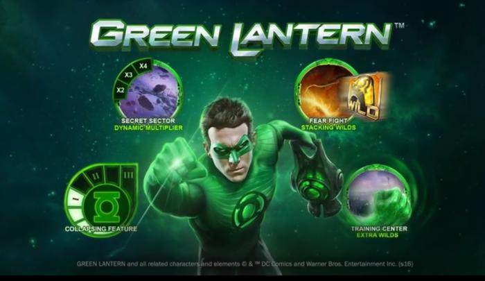Green lantern spiele