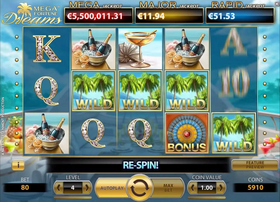 Mega Fortune Dreams Slot