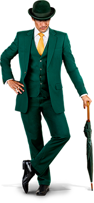 Mr Green Maskottchen